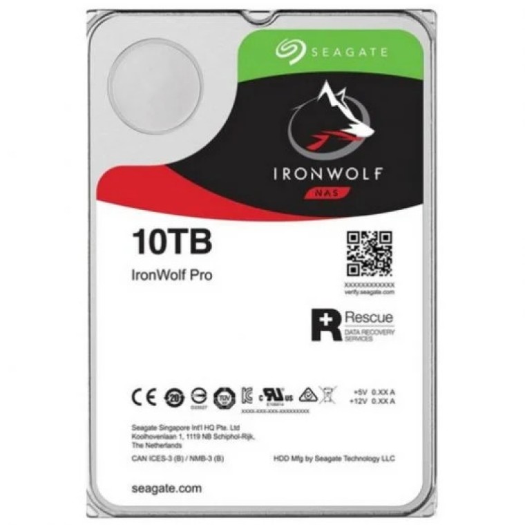 Seagate IronWolf Pro NAS 3.5" 10TB SATA 3