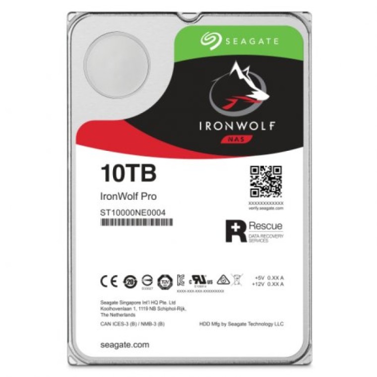 Seagate IronWolf Pro NAS 10TB 3.5" SATA 3