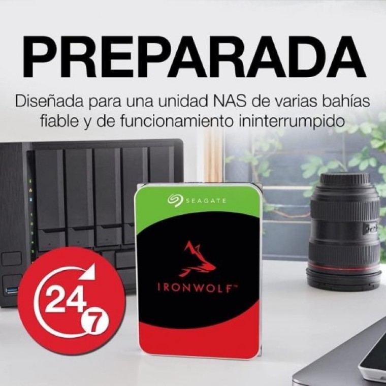 Seagate Ironwolf NAS 3.5" 1TB SATA 3