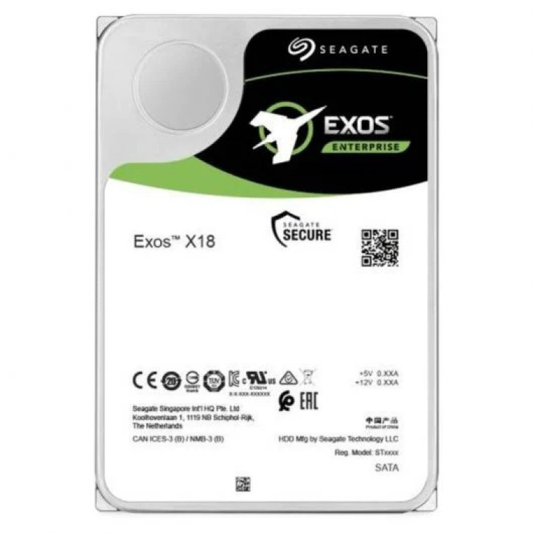 Seagate Exos X18 3.5" 12TB SATA 3