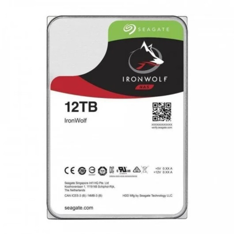 Seagate IronWolf NAS 3.5" 12TB SATA3