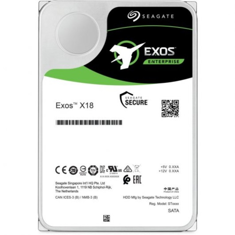 Seagate Exos X18 3.5" 16TB SAS