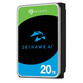 Disco Duro Seagate 20 TB HDD 7200rpm 6 Gbit/s SkyHawk AI + Soporte RV