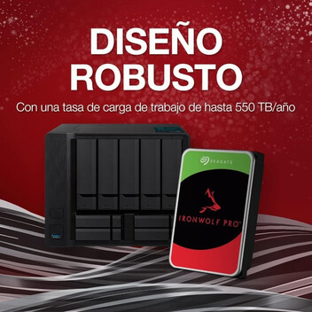 Disco Duro Seagate IronWolf Pro ST8000NT001 3.5" 8TB SATA