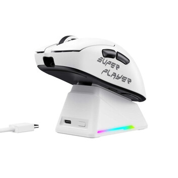 Ratón Havit StarBlaze-1 Wired & Wireless 26000 DPI Negro Blanco 6 Botones ABS Ratón Havit StarBlaze-1 Wired & Wireless 26000 DPI Negro Blanco 6 Botones ABS