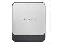 Disco Duro Seagate Fast SSD Externo 1TB USB-C 3.0 Plata