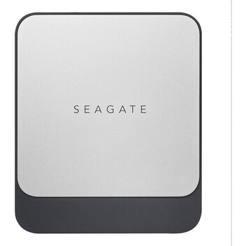 Disco Duro Seagate Fast SSD Externo 1TB USB-C 3.0 Plata