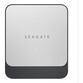 Disco Duro Seagate Fast SSD Externo 1TB USB-C 3.0 Plata