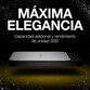 Disco Duro Seagate Fast SSD Externo 1TB USB-C 3.0 Plata