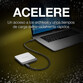 Disco Duro Seagate Fast SSD Externo 1TB USB-C 3.0 Plata