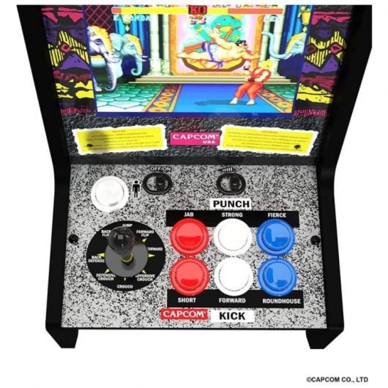 Arcade1Up Consola Retro Street Figther II