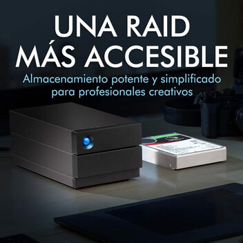 Disco Duro LaCie 2big RAID 8TB USB-C