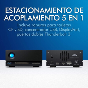 Disco Duro LaCie 1big Dock 10TB Thunderbolt 3/USB 3.1