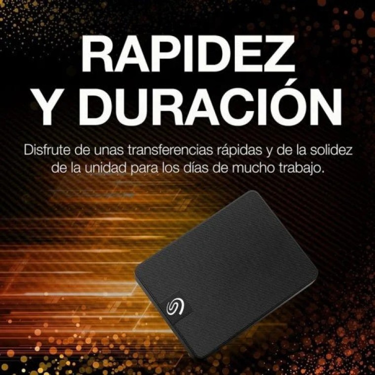 Seagate Expansion 1TB SSD Negro