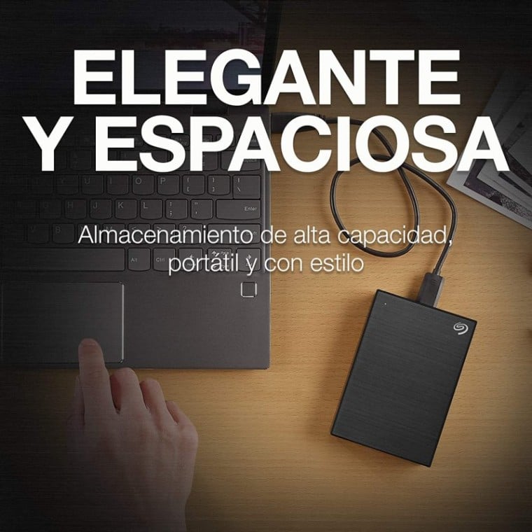 Seagate One Touch 2.5" 2TB USB 3.1 Negro