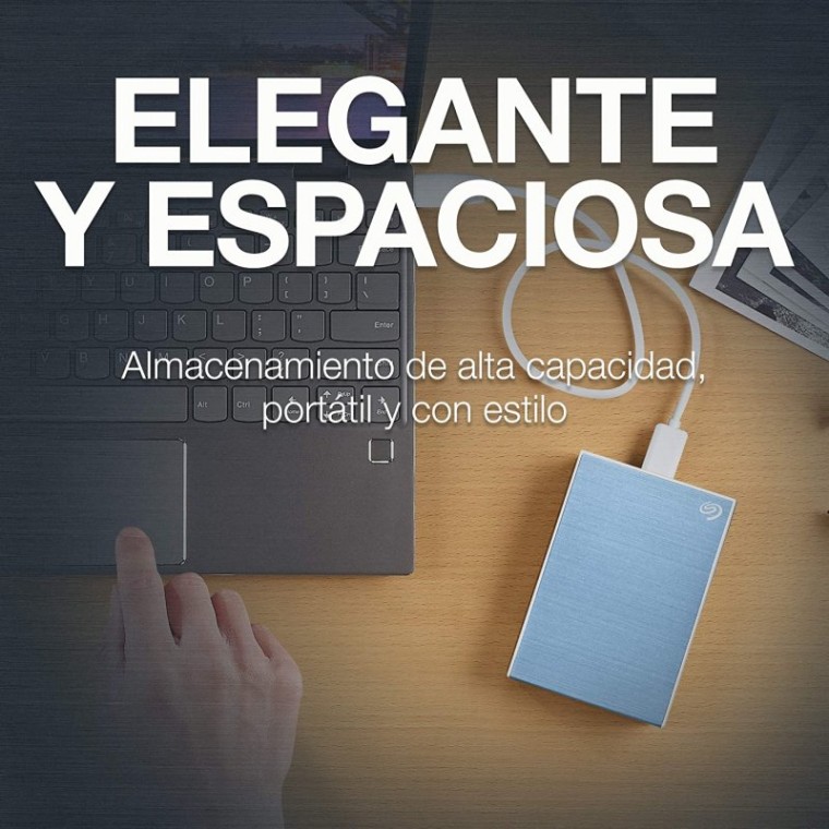 Seagate One Touch 2.5" 2TB USB 3.1 Celeste