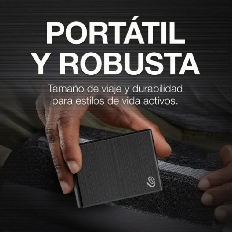 Seagate One Touch SSD 1TB USB-C Negro