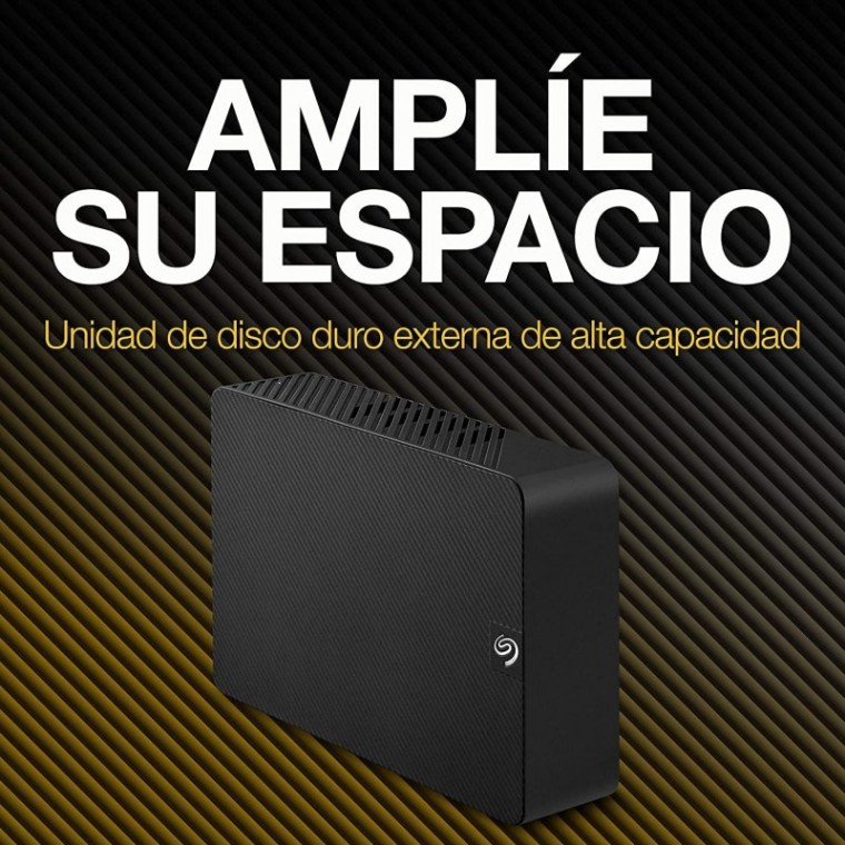 Seagate Expansion Desktop 3.5" 12TB USB 3.0 Negro