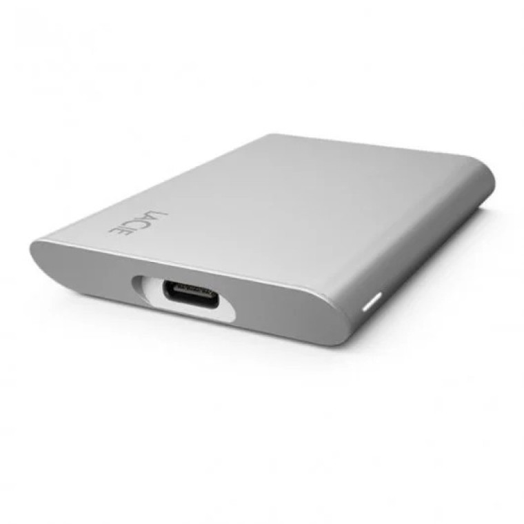 Lacie Portable 1TB SSD 2.5" NVMe USB-C Plata