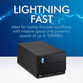 Disco Duro LaCie 2BIG DOCK 16TB Thunderbolt 4/USB-C