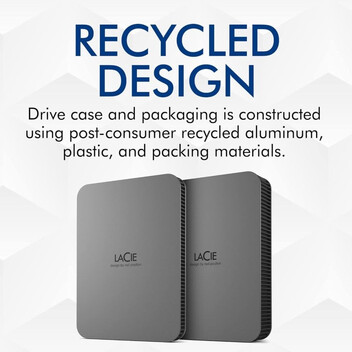 LaCie Mobile Drive Secure Disco Duro Externo 2.5" 4TB USB-C