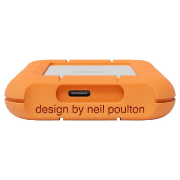 Disco Duro Lacie Rugged Mini SSD Externo 1TB USB-C 3.2 Gen 2x2 Naranja