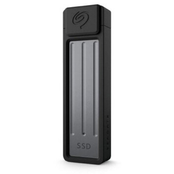 Disco Duro Seagate 1TB SSD 1000MB/s STMX2000400 Thunderbolt Silicona Gris