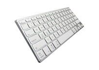 Subblim Advance Compact Silver Teclado Bluetooth