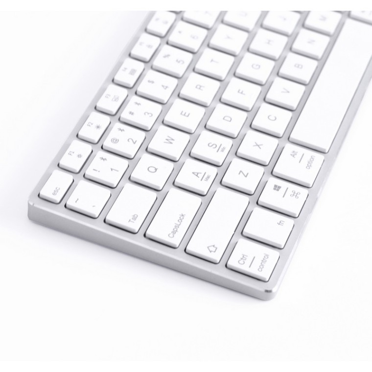 Subblim Advance Compact Silver Teclado Bluetooth