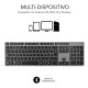 Subblim Advance Extended Grey Teclado Bluetooth