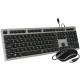 Subblim Ergo Teclado + Ratón USB Negro/Gris