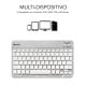 Subblim Smart Teclado Bluetooth Plata