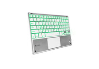 Subblim Smart Backlit Teclado Bluetooth con Touchpad Plata Subblim Smart Backlit Teclado Bluetooth con Touchpad Plata