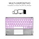 Subblim Smart Backlit Teclado Bluetooth con Touchpad Plata