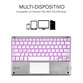 Subblim Smart Backlit Teclado Bluetooth con Touchpad Plata Subblim Smart Backlit Teclado Bluetooth con Touchpad Plata