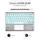 Subblim Smart Backlit Teclado Bluetooth con Touchpad Plata