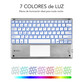 Subblim Smart Backlit Teclado Bluetooth con Touchpad Plata Subblim Smart Backlit Teclado Bluetooth con Touchpad Plata