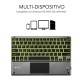 Subblim Smart Backlit Teclado Bluetooth con Touchpad Gris Subblim Smart Backlit Teclado Bluetooth con Touchpad Gris