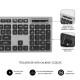 Subblim Ergo Combo Teclado + Ratón Inalámbrico Gris/Negro