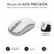 Subblim Ergo Combo Teclado + Ratón Inalámbrico Plata/Blanco