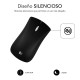 Subblim Elegant Ratón Bluetooth 2400 DPI Negro