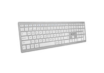 Subblim Pure Extended Teclado Inalámbrico Bluetooth Plata