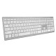 Subblim Pure Extended Teclado Inalámbrico Bluetooth Plata