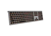 Subblim Master Teclado Inalámbrico Multidispositivo Retroiluminado Gris/Negro