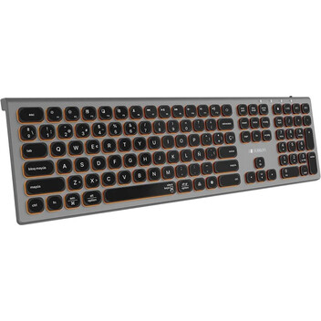 Subblim Master Teclado Inalámbrico Multidispositivo Retroiluminado Gris/Negro Subblim Master Teclado Inalámbrico Multidispositivo Retroiluminado Gris/Negro