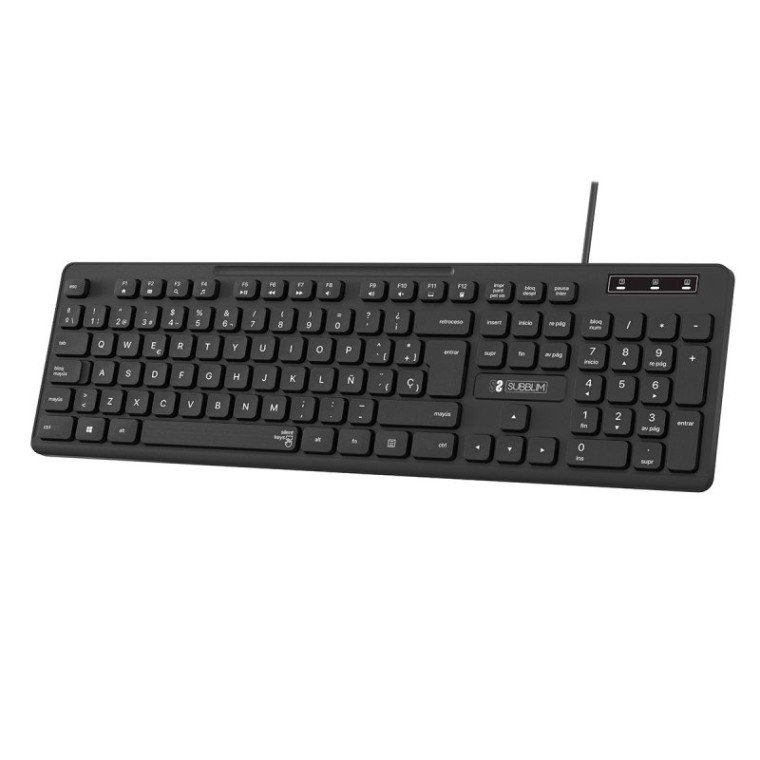 Subblim Business Slim Teclado Negro