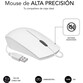 Subblim Combo Business Slim Teclado + Ratón USB Silencioso Blanco