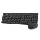 Subblim Pack Business Slim Teclado y Ratón Inalámbricos Negro