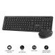 Subblim Pack Business Slim Teclado y Ratón Inalámbricos Negro