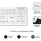 Subblim Combo Business Slim Inalámbrico Teclado + Ratón Blanco Subblim Combo Business Slim Inalámbrico Teclado + Ratón Blanco